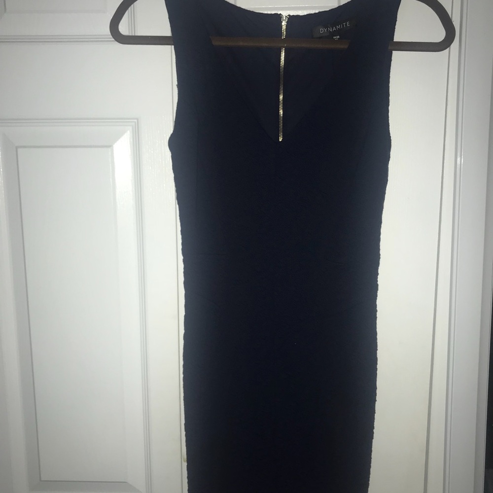 NAVY, SKIN TIGHT DRESS